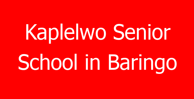 Kaplelwo Senior School in Baringo
