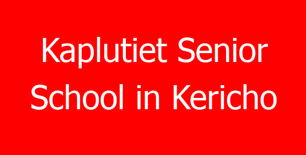 Kaplutiet Senior School in Kericho