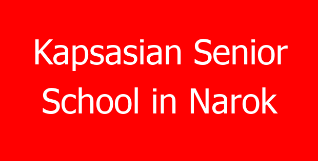 Kapsasian Senior School in Narok