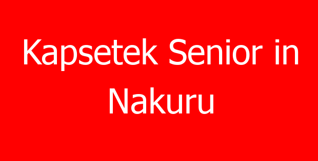 Kapsetek Senior in Nakuru