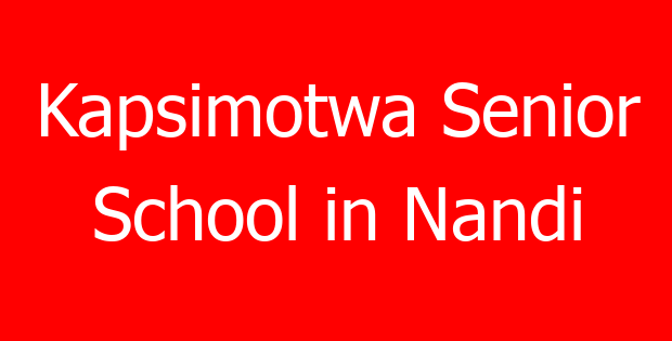 Kapsimotwa Senior School in Nandi