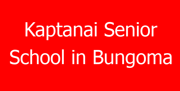 Kaptanai Senior School in Bungoma