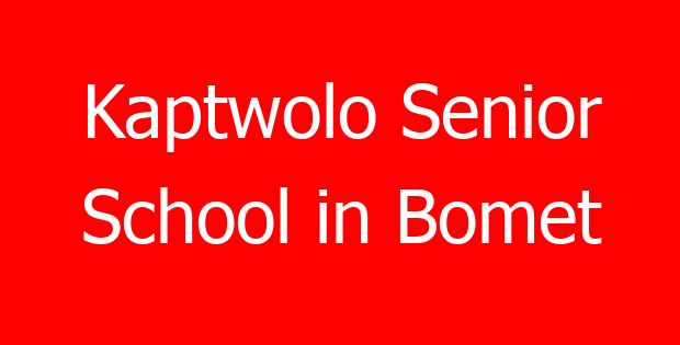Kaptwolo Senior School in Bomet
