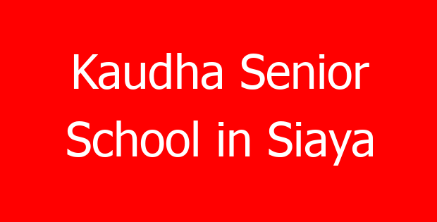Kaudha Senior School in Siaya