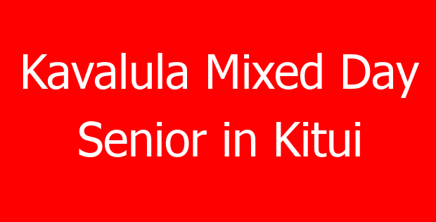 Kavalula Mixed Day Senior in Kitui