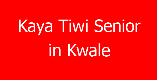 Kaya Tiwi Senior in Kwale