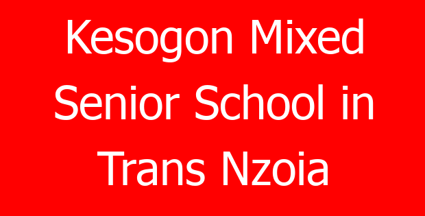 Kesogon Mixed Senior School in Trans Nzoia