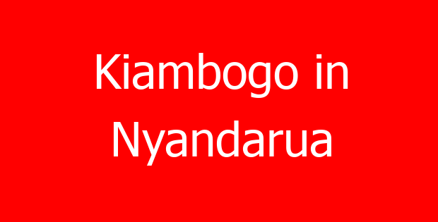 Kiambogo in Nyandarua