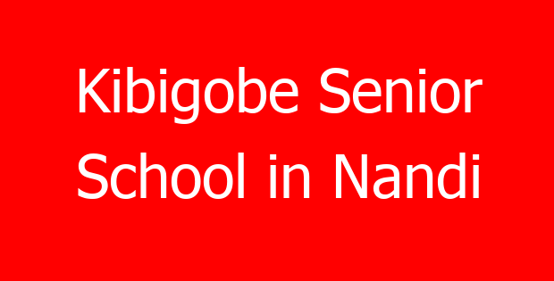 Kibigobe Senior School in Nandi