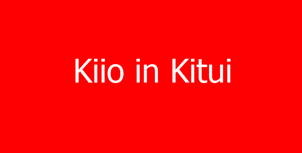 Kiio in Kitui