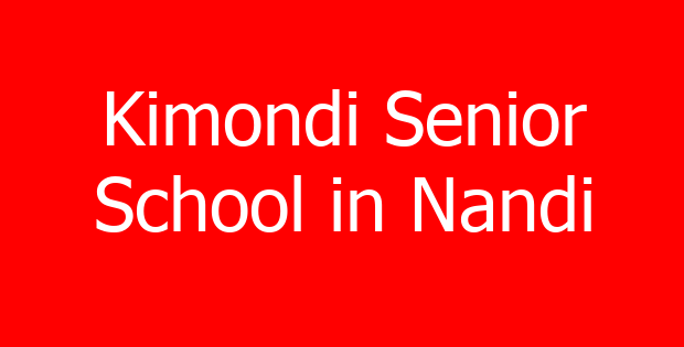 Kimondi Senior School in Nandi