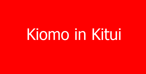 Kiomo in Kitui