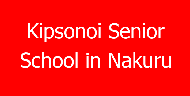 Kipsonoi Senior School in Nakuru