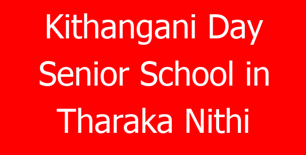 Kithangani Day Senior School in Tharaka Nithi
