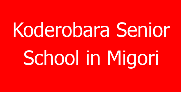 Koderobara Senior School in Migori