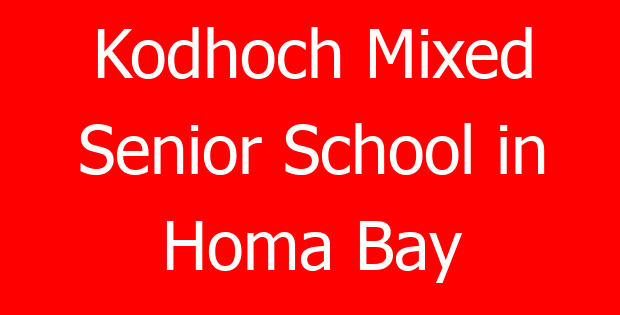 Kodhoch Mixed Senior School in Homa Bay