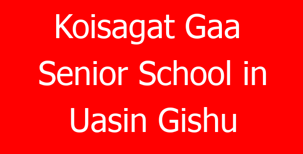 Koisagat Gaa  Senior School in Uasin Gishu
