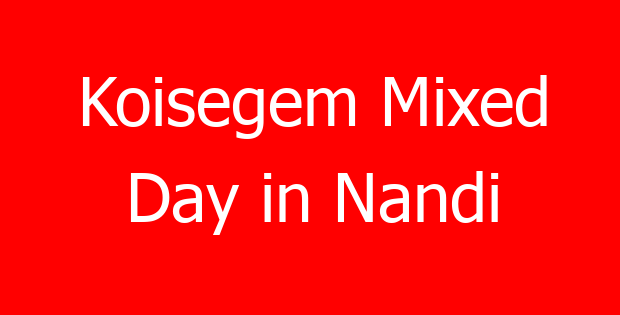 Koisegem Mixed Day in Nandi