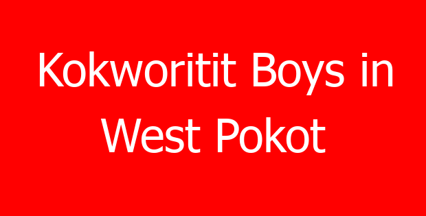 Kokworitit Boys in West Pokot
