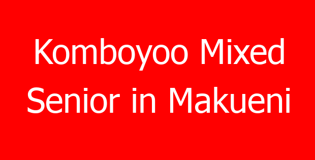 Komboyoo Mixed Senior in Makueni