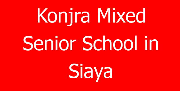 Konjra Mixed Senior School in Siaya