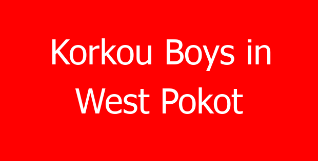 Korkou Boys in West Pokot
