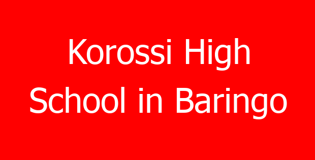 Korossi High School in Baringo