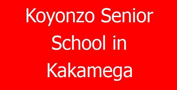 Koyonzo Senior School in Kakamega