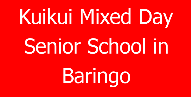 Kuikui Mixed Day Senior School in Baringo