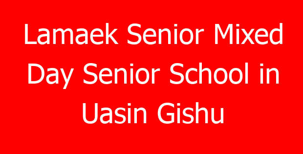 Lamaek Senior Mixed Day Senior School in Uasin Gishu