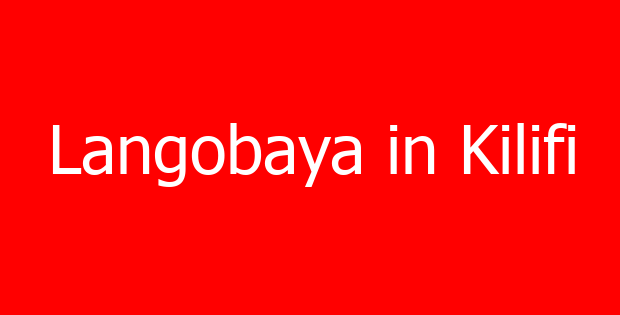 Langobaya in Kilifi