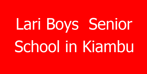 Lari Boys Senior School in Kiambu