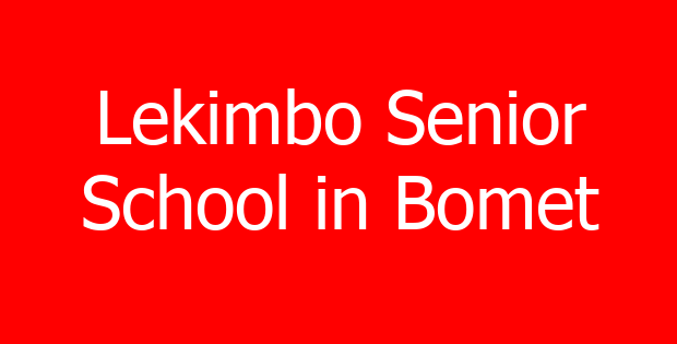 Lekimbo Senior School in Bomet