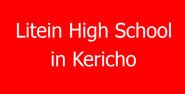 Litein High School in Kericho