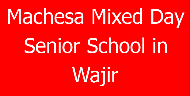Machesa Mixed Day Senior School in Wajir