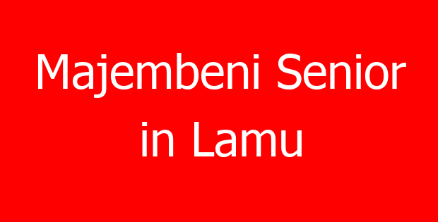 Majembeni Senior in Lamu
