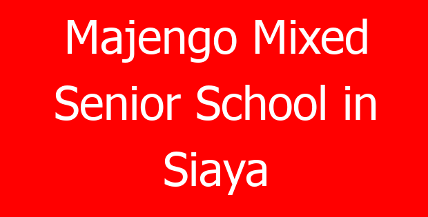 Majengo Mixed Senior School in Siaya