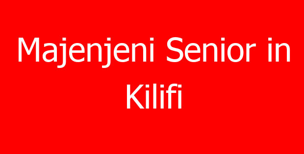 Majenjeni Senior in Kilifi