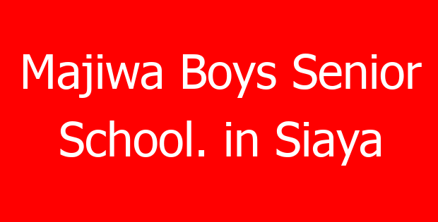 Majiwa Boys Senior School. in Siaya