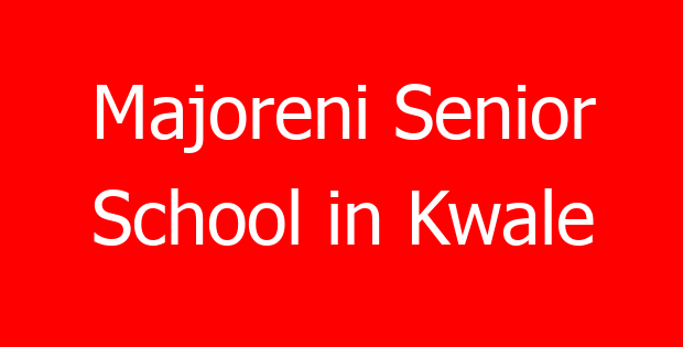 Majoreni Senior School in Kwale