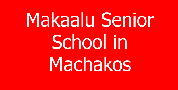 Makaalu Senior School in Machakos