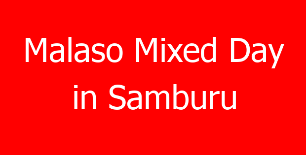 Malaso Mixed Day in Samburu