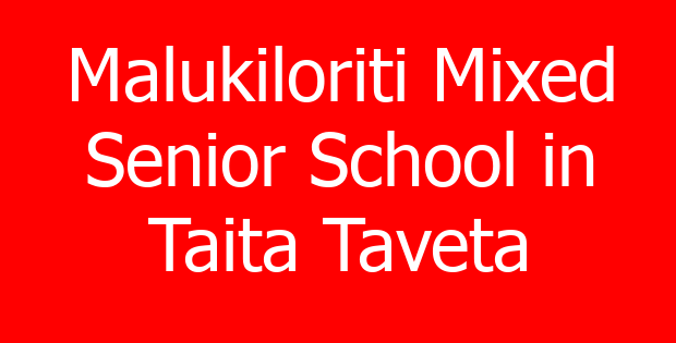Malukiloriti Mixed Senior School in Taita Taveta