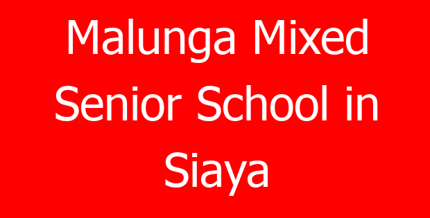 Malunga Mixed Senior School in Siaya