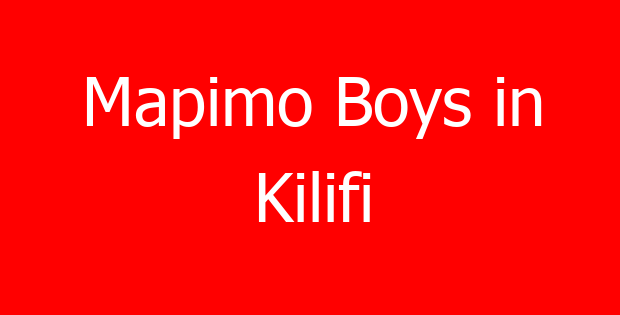 Mapimo Boys in Kilifi