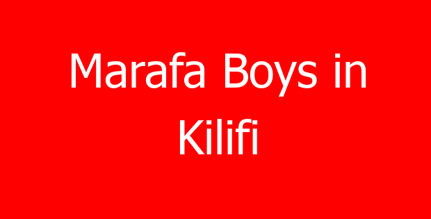 Marafa Boys in Kilifi