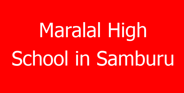 Maralal High School in Samburu