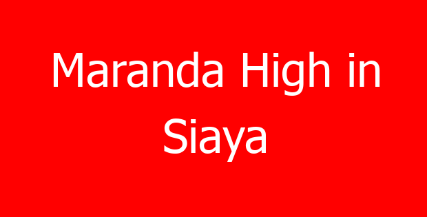 Maranda High in Siaya