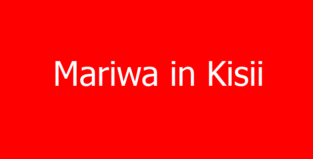 Mariwa in Kisii