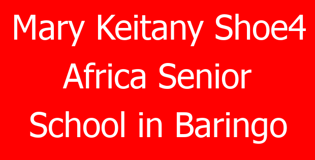 Mary Keitany Shoe4 Africa Senior School in Baringo